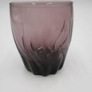 Anchor Hocking Central Park Amethyst Double Old Fashioned Highball Tumblers, Set of Four,