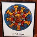 Framed Art,  Sign of Leo, from the series Suns of the Zodiac by Carlos Páez Vilaró of Uruguay