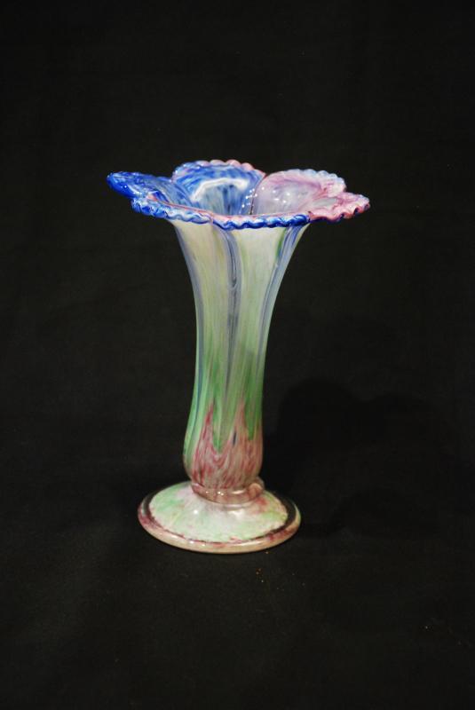 Vintage Art Glass Vase Hand Blown, Murano glass?