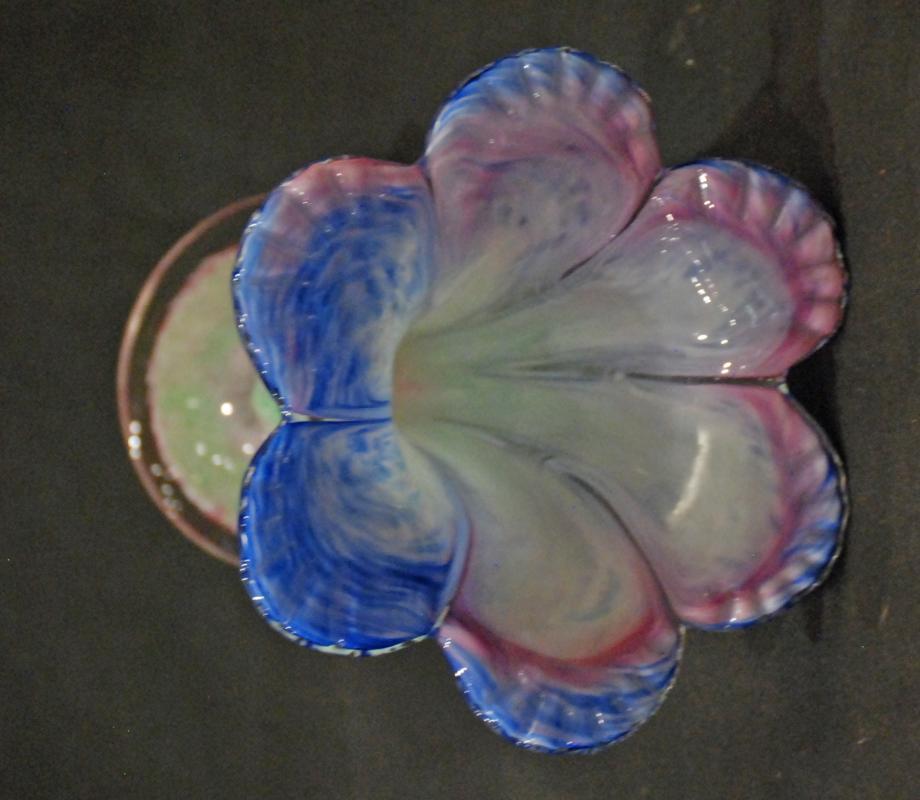 Vintage Art Glass Vase Hand Blown, Murano glass?