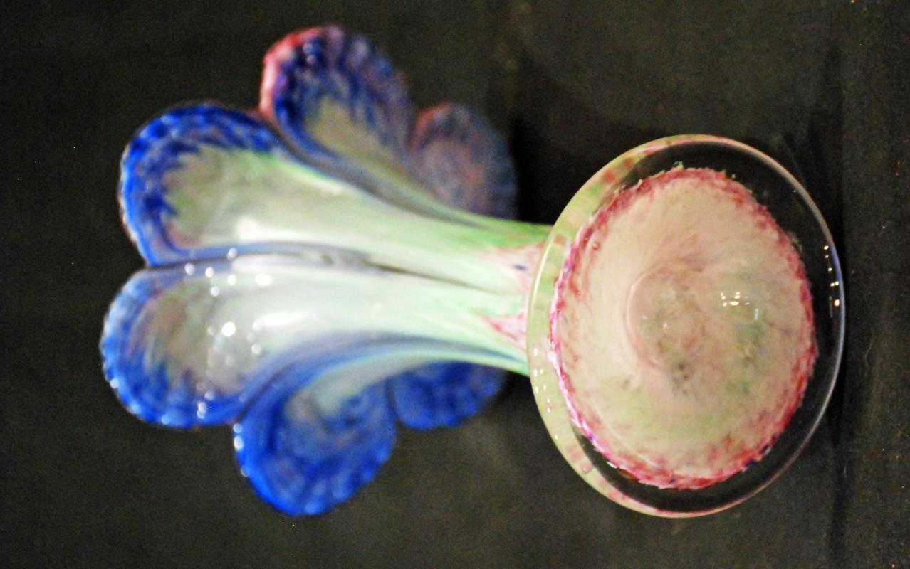 Vintage Art Glass Vase Hand Blown, Murano glass?