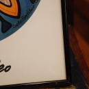 Framed Art,  Sign of Leo, from the series Suns of the Zodiac by Carlos Páez Vilaró of Uruguay