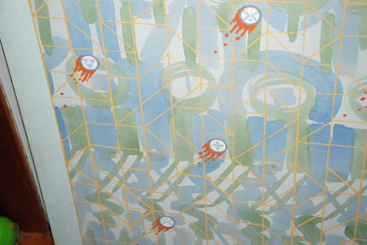 Very Large Abstract  Painting   on Canvas  40