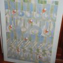 Very Large Abstract  Painting   on Canvas  40