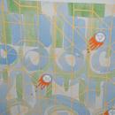 Very Large Abstract  Painting   on Canvas  40