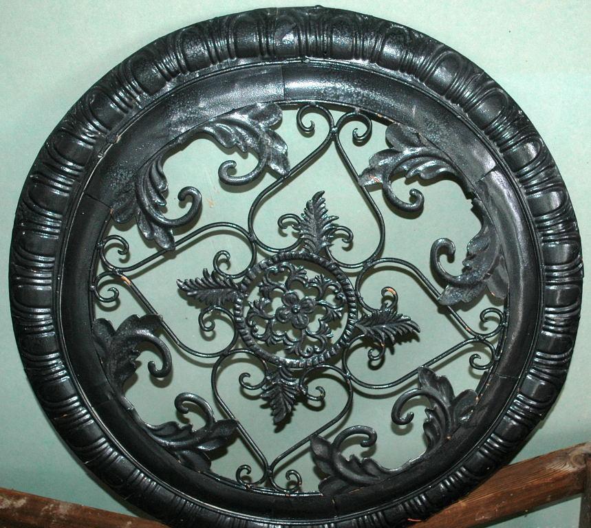 Architectural Ornamental Metal Round  Panel