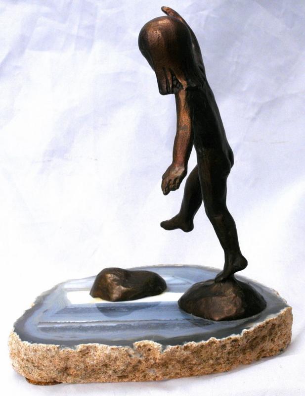 Wah Ming Chang Bronze Sculpture, Girl, 