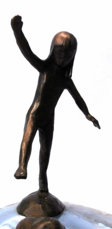 Wah Ming Chang Bronze Sculpture, Girl, 