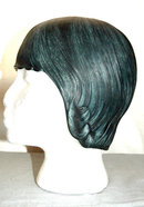 Hair-Do pattern Vintage Rubber Swim Cap