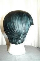 Hair-Do pattern Vintage Rubber Swim Cap