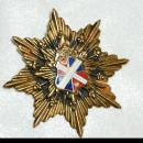  Coat of Arms Brooch Pin Watch Pin or Pendant  with Trident & Ax 