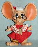 1970 Roy Des Big Ear Mrs.Santa Claus Mouse Bank