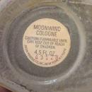 Siamese Cat with blue rhinestone eyes Perfume Bottle by Avon Moonwind 3/4 full