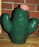   Saguaro Cactus Cookie Jar Treasure Craft 