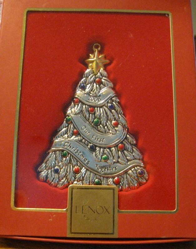 Lenox 2006 Our First Christmas Together Tree Ornament New In Box