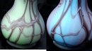 Original Essie Zareh BAIJAN GLASS ART HAND BLOWN VASE Azerbaijan Russia BY ESSIE ZAREH 