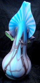 Original Essie Zareh BAIJAN GLASS ART HAND BLOWN VASE Azerbaijan Russia BY ESSIE ZAREH 