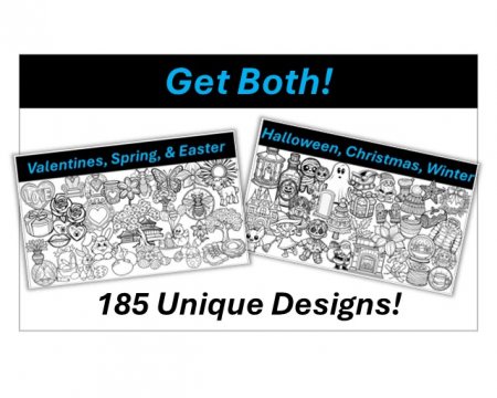 Collage Coloring Books