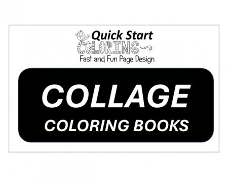 MEMBERS Collage Coloring Books