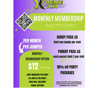 MONTHLY MEMBERSHIP