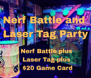 Laser & Nerf Combo Party