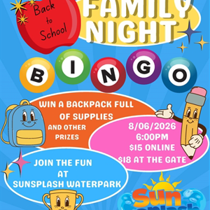 26 Family Bingo Night 8/6