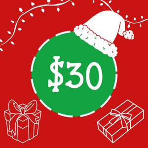 2025 Holiday $30 Gift Card