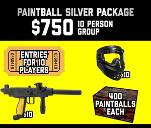 *Paintball SILVER Package