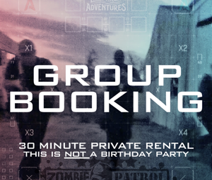Laser Tag Group Booking