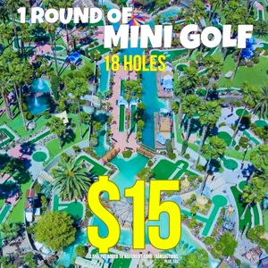 1 Round of Mini Golf