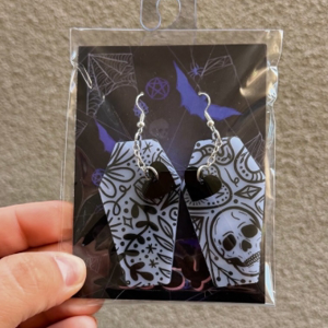 Coffin Earrings