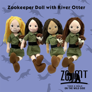 Zookeeper with River Otter