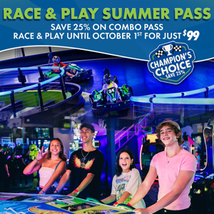 Race & Play Summer Pass Race & Play Summer Pass