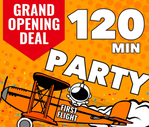 GRAND OPENING 2 HR PARTY