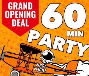 GRAND OPENING 1 HR PARTY