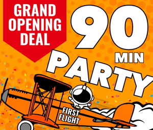 GRAND OPENING 1.5 HR PARTY