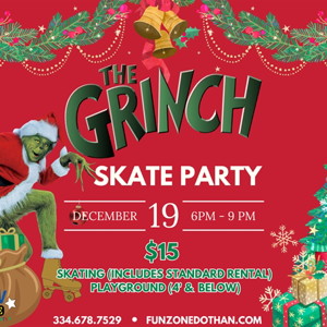 Grinch Skate Party