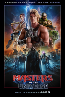 After being separated for 15 years, the Sword of Power leads Prince Adam back to Eternia where he discovers his home shattered under the fiendish rule of Skeletor. To save his family and his world, Adam must join forces with his closest allies, Teela and Duncan/Man-At-Arms, and embrace his true destiny as He-Man — the most powerful man in the universe.