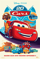 Lightning McQueen, a hotshot rookie race car driven to succeed, discovers that life is about the journey, not the finish line, when he finds himself unexpectedly detoured in the sleepy Route 66 town of Radiator Springs.