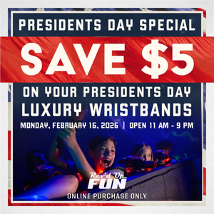 $5 Off Luxury Wristbands on President's Day
