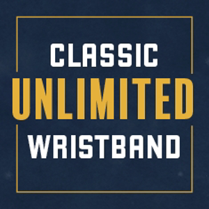 Classic Unlimited Wristband- Tuesdays, Wednesdays, Thursdays