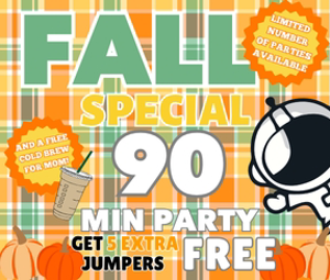 BIG AIR FALL 1.5 HR PARTY