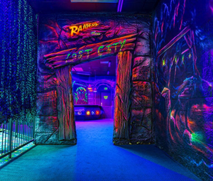 Skate and Laser Tag Party