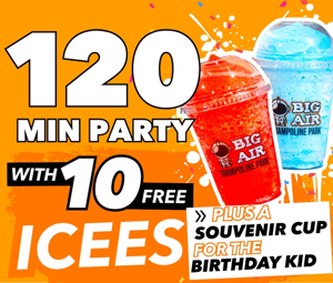 BIG AIR 2 HR PARTY w/ ICEE