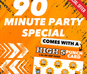 BIG AIR 1.5 HR PARTY w/HIGH 5