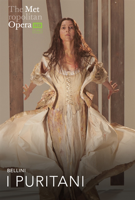 SHOWING SATURDAY, JANUARY 10 & SUNDAY, JANUARY 18 | For gorgeous melody, spellbinding coloratura, and virtuoso vocal fireworks, I Puritani has few equals. On January 10, the first new Met production of Bellini’s final masterpiece in nearly 50 years—a striking staging by Charles Edwards, who makes his company directorial debut after many successes as a set designer—arrives in cinemas worldwide. The Met has assembled a world-beating quartet of stars, conducted by Marco Armiliato, for the demanding principal roles. Soprano Lisette Oropesa and tenor Lawrence Brownlee are Elvira and Arturo, brought together by love and torn apart by the political rifts of the English Civil War, with baritone Artur Ruciński as Riccardo, betrothed to Elvira against her will, and bass-baritone Christian Van Horn as Elvira’s sympathetic uncle, Giorgio. 