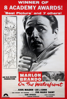 ONE NIGHT ONLY ~ TUESDAY, MARCH 10 | Marlon Brando gives the performance of his career as the tough prizefighter-turned-longshoreman Terry Malloy in this masterpiece of urban poetry. A raggedly emotional tale of individual failure and social corruption, On the Waterfront follows Terry’s deepening moral crisis as he must decide whether to remain loyal to the mob-connected union boss Johnny Friendly (Lee J. Cobb) and Johnny’s right-hand man, Terry’s brother, Charley (Rod Steiger), as the authorities close in on them. Driven by the vivid, naturalistic direction of Elia Kazan and savory, streetwise dialogue by Budd Schulberg, On the Waterfront was an instant sensation.