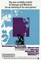 ONE NIGHT ONLY ~ THURSDAY, MARCH 12 | History professor George (Richard Burton) and his boozy wife, Martha (Elizabeth Taylor), return late one Saturday night from a cocktail party at the home of the college president, Martha’s father. Martha announces that she invited another couple, newly appointed instructor Nick (George Segal) and his timid wife, Honey (Sandy Dennis), over for a nightcap. When the younger couple arrive, the night erupts into a no-holds-barred torrent of marital angst and verbal tirades.