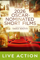 SHOWING FEBRUARY 20-MARCH 5 | Presented by Roadside Attractions and Taika Waititi, the 2026 Oscar-Nominated Short Films, features all three categories – Animated, Live Action and Documentary – showcasing outstanding short films from around the world! A perennial hit with audiences around the country and the world, Shorts program offers audiences a rare opportunity to experience these celebrated works on the big screen ahead of the Oscars®. 