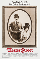 SHOWING WEDNESDAY, APRIL 8. PART OF 'A TRIBUTE TO NEBRASKA'S JOAN MICKLIN SILVER' ~ Joan Micklin Silver’s remarkable feature debut is a vivid, lovingly detailed evocation of the late-nineteenth-century Jewish Lower East Side built around a luminous, Academy Award–nominated performance from Carol Kane as Gitl, a young woman from Eastern Europe who arrives in New York to join her husband Yankel (Steven Keats) who has already emigrated. While Yankel, who now goes by Jake, has quickly acclimated to life in America—and even begun an affair with a dancer—Gitl initially struggles to assimilate. As she attempts to find her place within an unfamiliar culture, Gitl must find a way to become a victor instead of a victim.